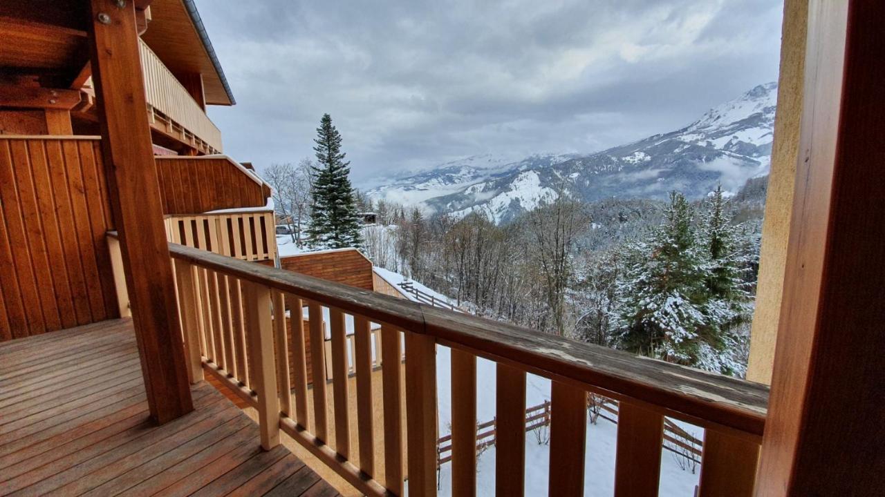 Appartement neuf avec terrasse sur Praloup 1600 Uvernet-Fours Extérieur photo